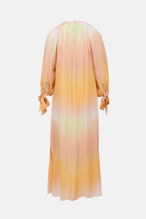 Rodebjer Ombré Striped Dress