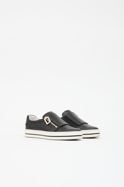 Roger Vivier Leather Sneaky Viv Sneaker