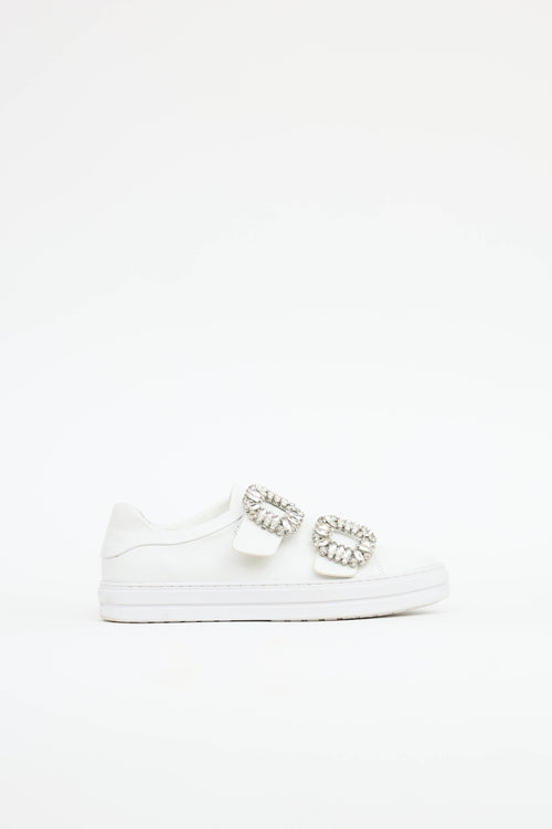 Roger Vivier Double Strass Sneaker