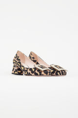 Roger Vivier Beige & Multicolour Belle Vivier Pump
