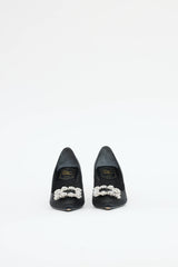 Roger Vivier Satin Efflorescence Pump