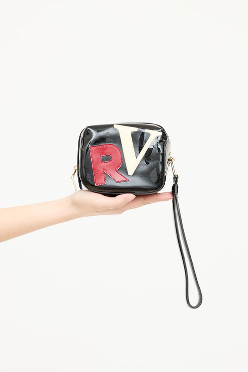 Roger Vivier Patent Leather Inital Pouch