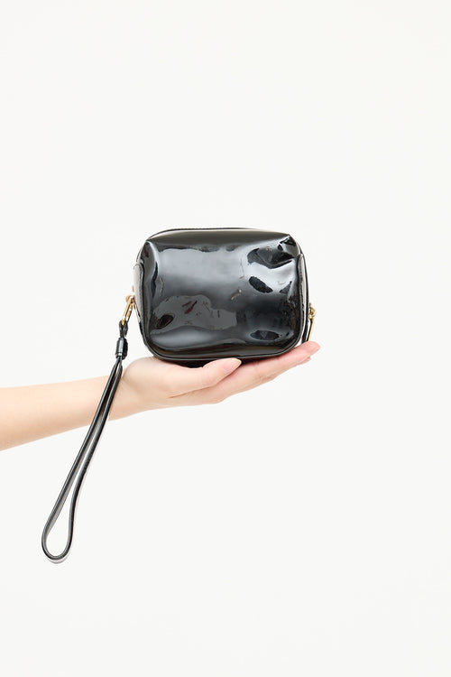 Roger Vivier Patent Leather Inital Pouch