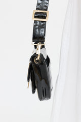 Roger Vivier Patent Leather Buckle Pochette
