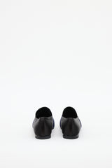 Roger Vivier Black & Navy Satin Crystal Loafer