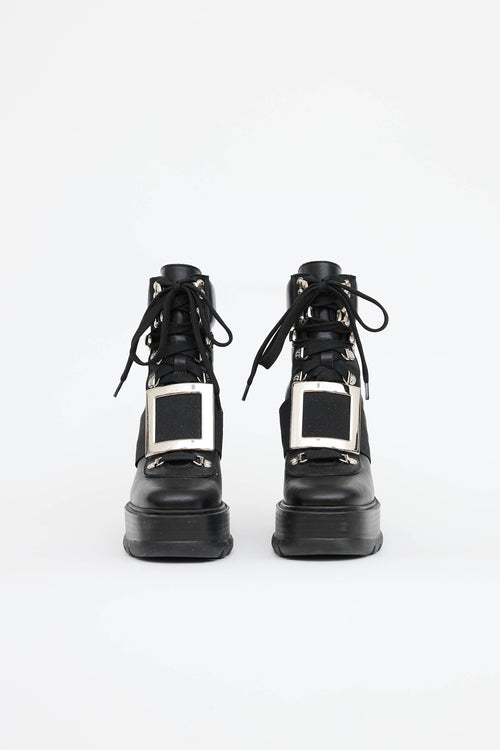 Roger Vivier Viv Utility Platform Boot