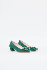 Roger Vivier Granite Buckle Belle Pump