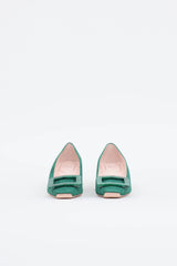 Roger Vivier Granite Buckle Belle Pump