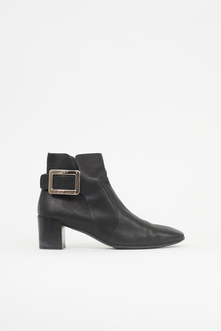 Roger Vivier Leather Polly Boot