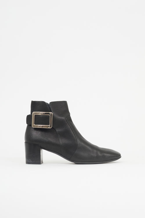 Roger Vivier Leather Polly Boot
