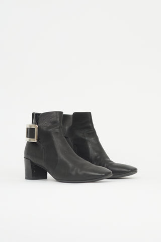 Roger Vivier Leather Polly Boot