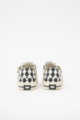 Roger Vivier Leather Printed Zip Sneaker