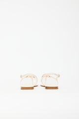 Roger Vivier Leather T-Strap Sandal