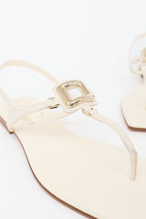 Roger Vivier Leather T-Strap Sandal