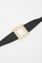 Roger Vivier Leather Très Vivier Bracelet