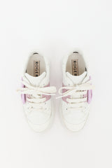 Roger Vivier Leather Viv Skate Sneaker