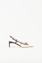 Roger Vivier Patent Buckle Slingback Pump