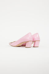 Roger Vivier Pink & Gold Patent Belle Vivier Heel
