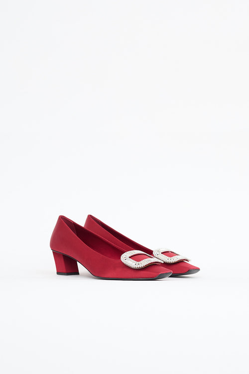 Roger Vivier Trompette Satin Pump