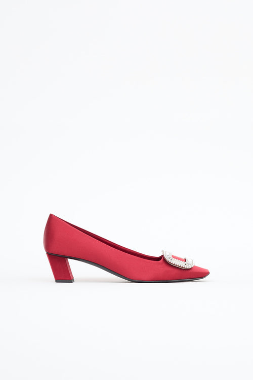 Roger Vivier Trompette Satin Pump