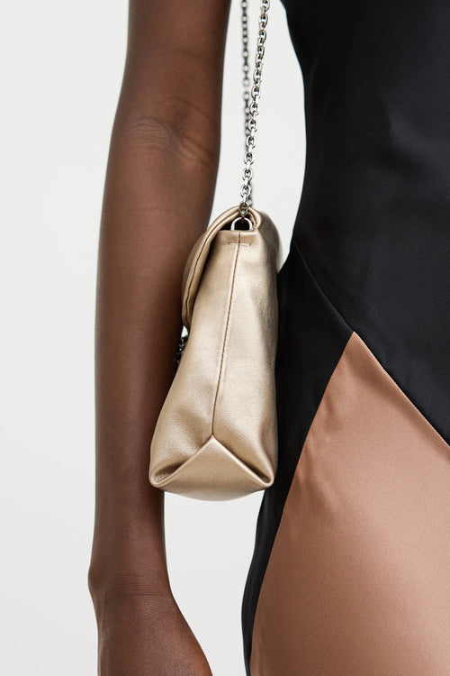 Roger VivierLeather Met Efflorescence Crystal Bag