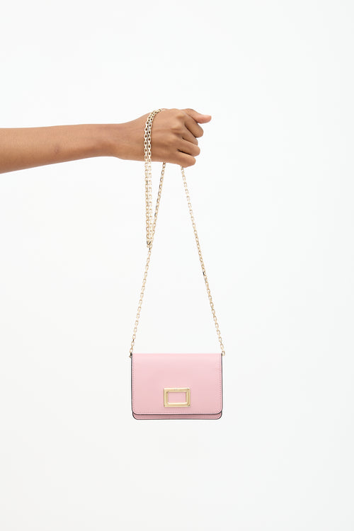 Roger Vivier Leather Crossbody Bag