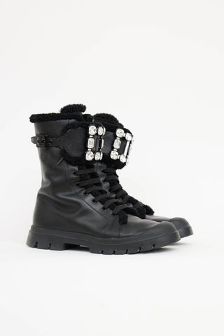 Roger VivierWalky Viv Shearling Boot
