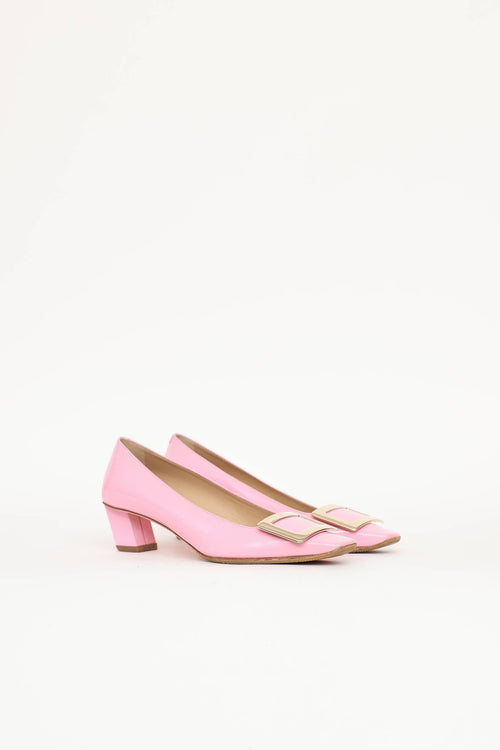 Roger Vivier Patent Decolette Belle Pump