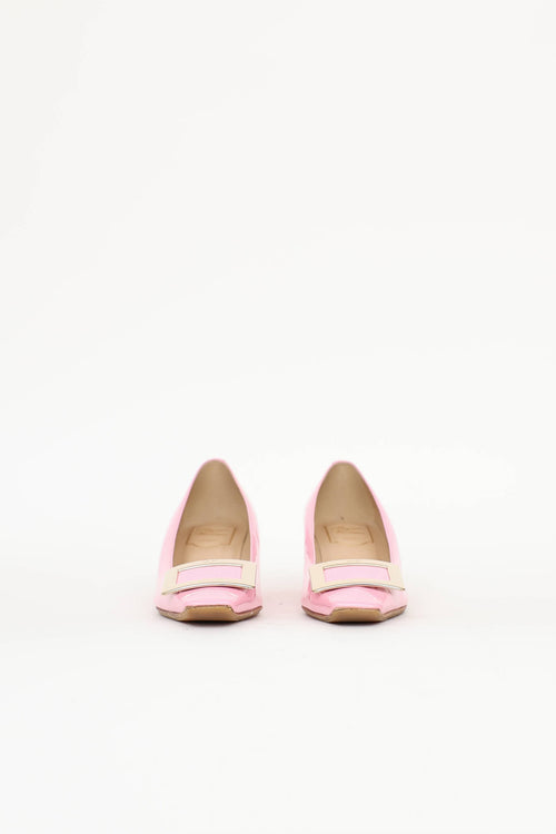 Roger Vivier Patent Decolette Belle Pump