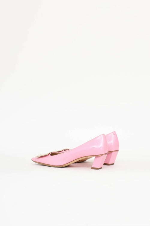 Roger Vivier Patent Decolette Belle Pump