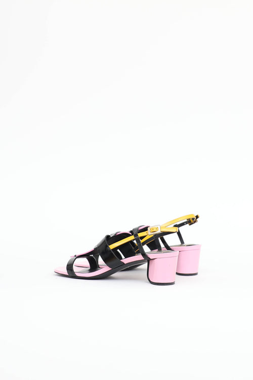 Roger Vivier Colour Block Sandal