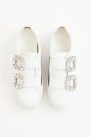 Roger Vivier Double Strass Sneaker