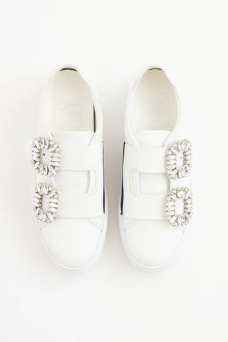 Roger Vivier Double Strass Sneaker