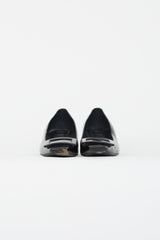 Roger Vivier Black Patent Belle Vivier Heel