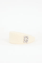 Roger Vivier Bouclé Efflorescence Headband