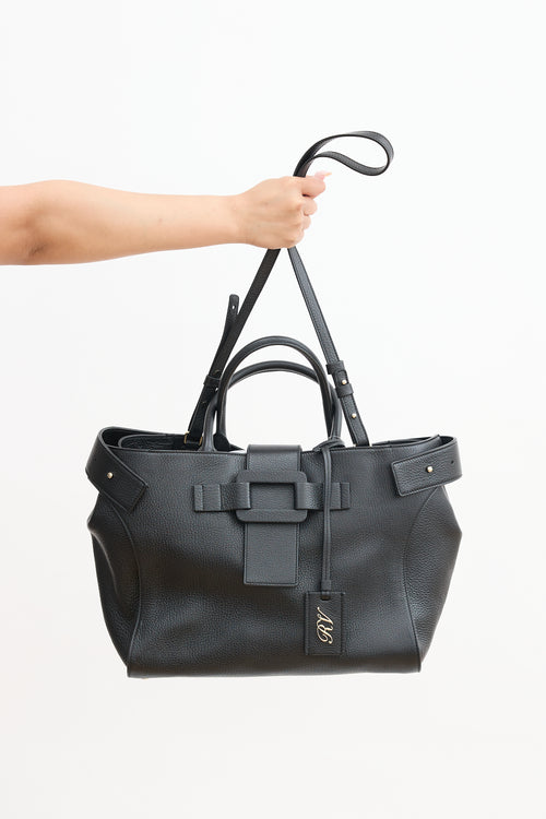 Roger Vivier Leather Pilgrim de Jour Bag