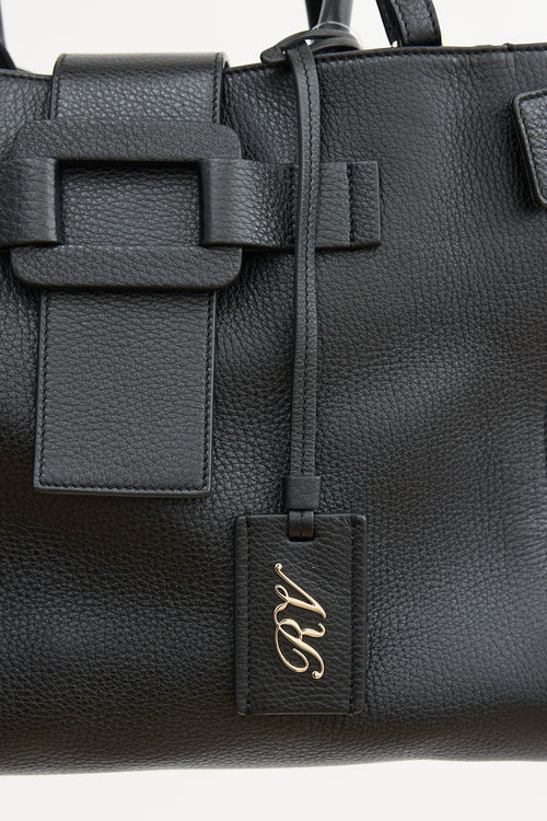 Roger Vivier Leather Pilgrim de Jour Bag