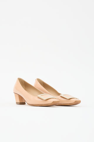 Roger Vivier Patent Leather Belle Vivier Pump