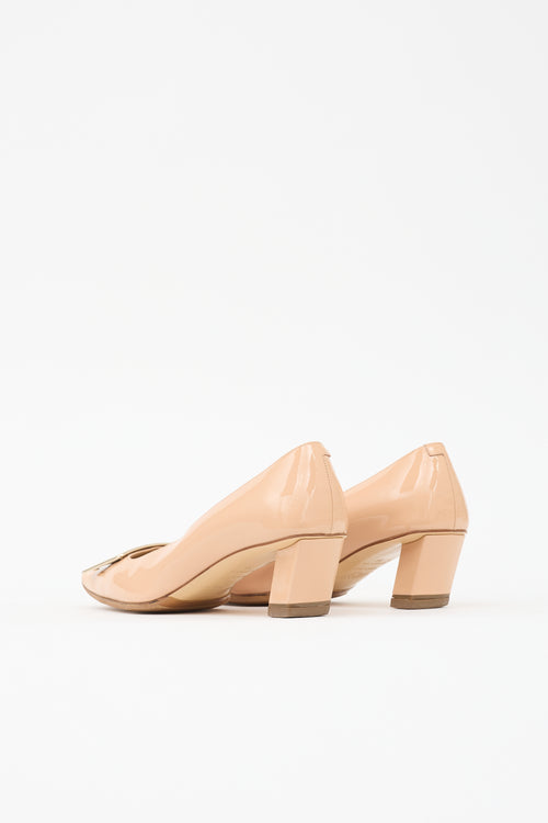 Roger Vivier Patent Leather Belle Vivier Pump