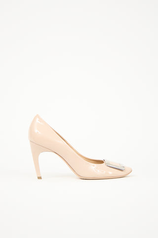 Roger Vivier Patent Leather Trompette Pump