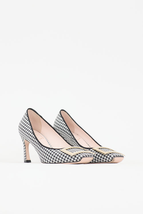 Roger Vivier Patterned Trompette Pump