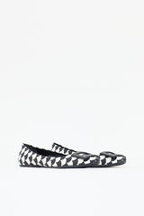 Roger Vivier Printed Leather Flat