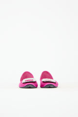 Roger Vivier Satin Chips D'Orsay Flat