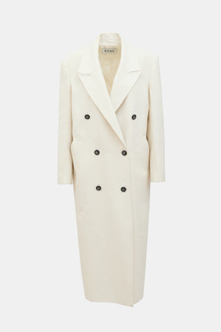 Róhe Double Breasted Coat