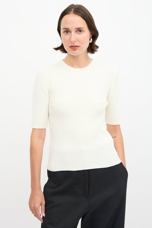 Róhe Ribbed Knit Top