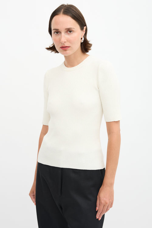Róhe Ribbed Knit Top