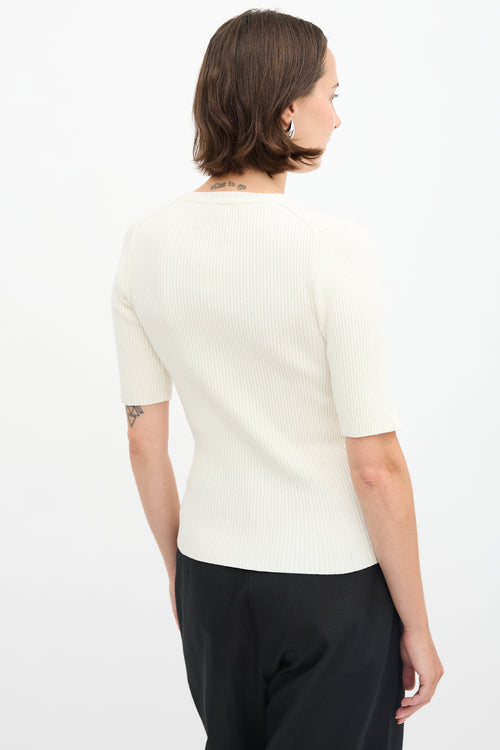 Róhe Ribbed Knit Top