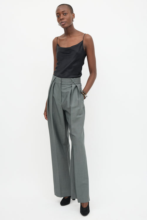 Róhe Wool Pleated Trouser