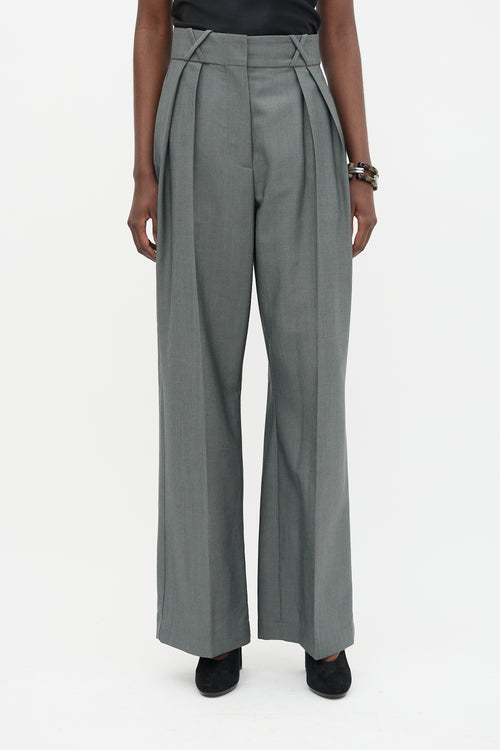Róhe Wool Pleated Trouser