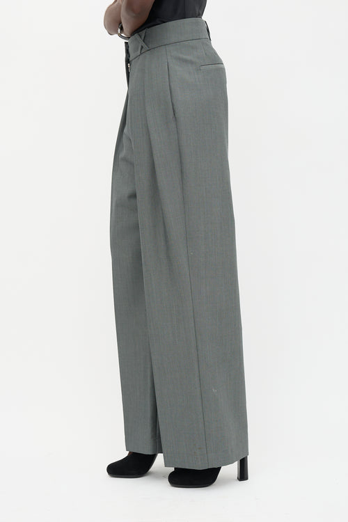 Róhe Wool Pleated Trouser